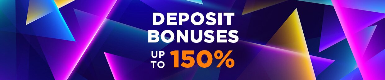 Get 4 deposit bonuses in April!